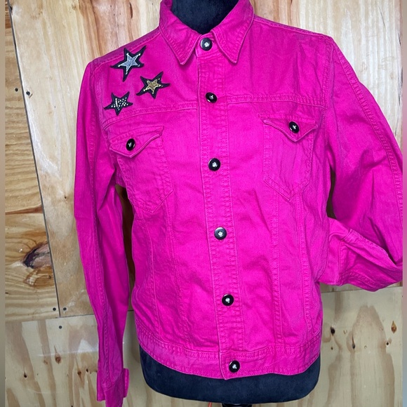 Authentic American Icon denim jacket size Lg - Picture 2 of 9